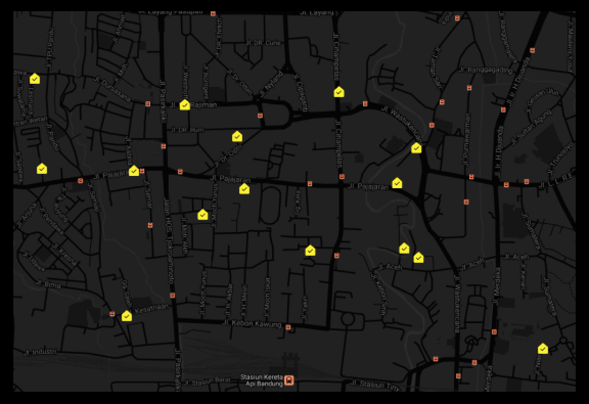 Property Locations Map